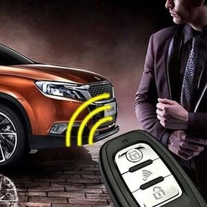 Car Remote Keyless Entry Engine Start Stop System Push Button Ignition